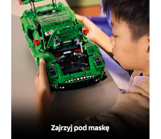 LEGO TECHNIC 42224 Samochód porsche 911 gt3 r rexy ao racing - 1473451 - zdjęcie 6